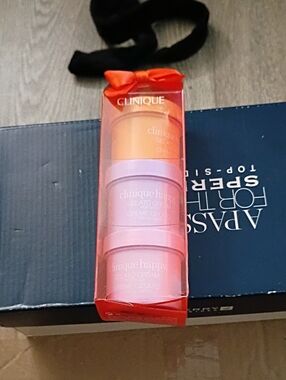 Clinique Happy Gelato Cream Trio - Pink and Peach